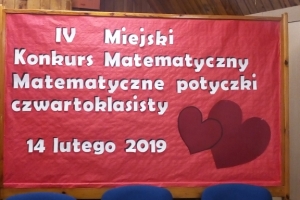 2019 02 14 Matematyczne potyczki czwartoklasisty