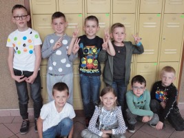 2021 09 15 Dzień kropki w klasach I-III