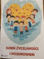 2023 11 21 Światowy Dzień Życzliwości i Pozdrowień w klasach IV-VIII