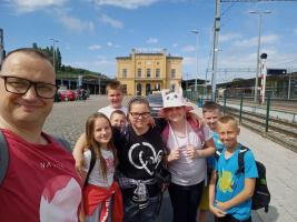 2024 06 22 uczniowie klasy 4C w Toruniu  w nagrodę