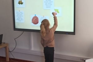 2024 10 17 Przedszkolaki w bibliotece pedagogicznej