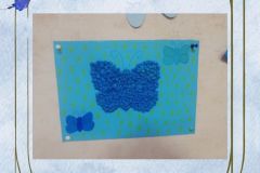 Blue and Green Floral Watercolor Background Flyer - 5