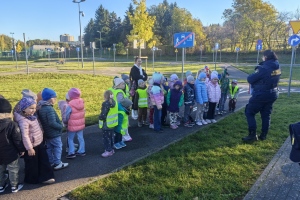 2026 10 13 Przedszkolaki w miasteczku ruchu drogowego
