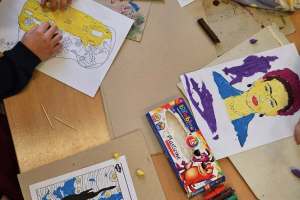 25 11 21 Plastelinowe dzieła sztuki